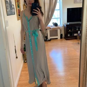 Alice and Trixie silk charmeuse hi-lo dress 👗